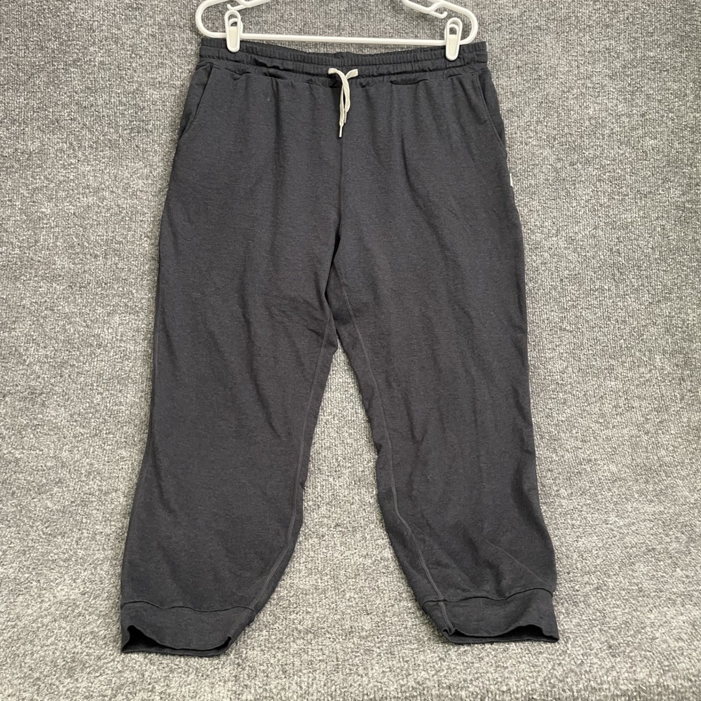 Vuori Performance Jogger Womens XL Charcoal Heather Gray DreamKnit Pants VW303